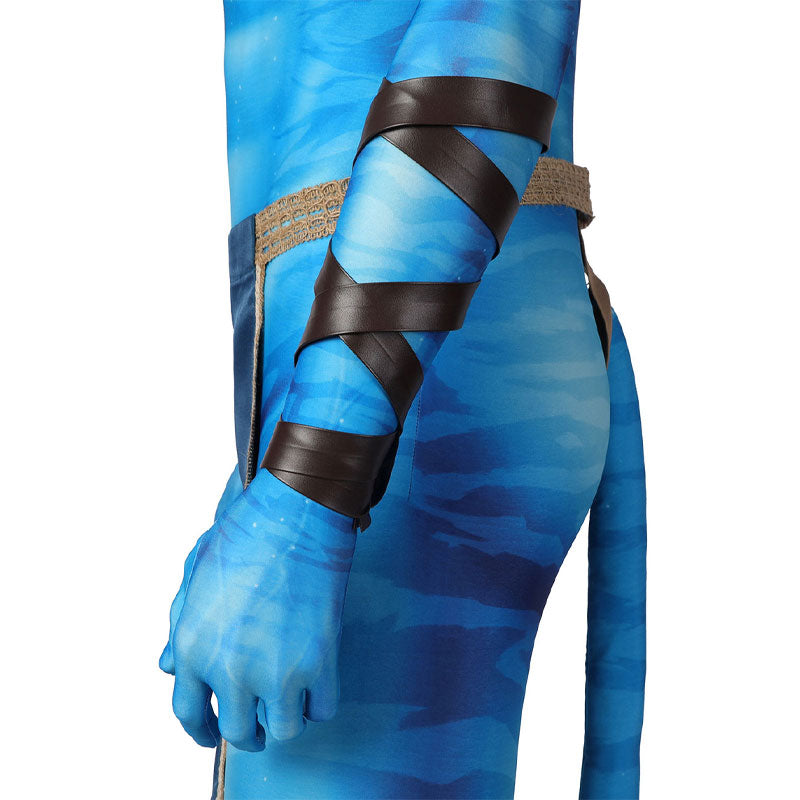 Avatar 2 The Way of Water Jake Sully Cosplay Costume — side view