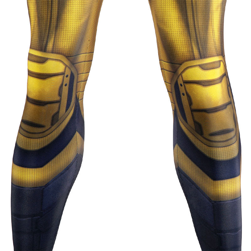 Deadpool & Wolverine Sleeveless Jumpsuit Cosplay Costume — detail