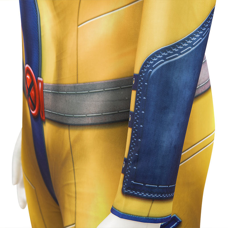 Marvel X-Men Jean Grey Jumpsuit Cosplay Costumes — side view