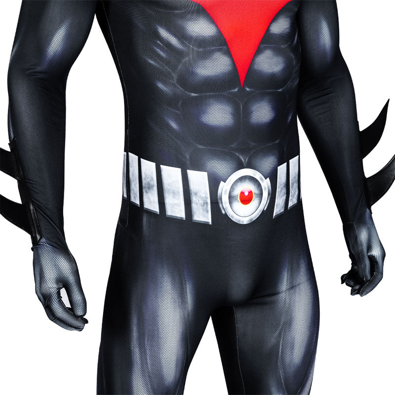 Batman Beyond Terry McGinnis Jumpsuit Cosplay Costume — side view