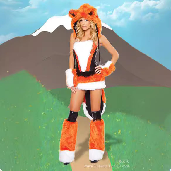 Halloween Party Costume Ape Character Cosplay, European And American-style Uniform — detail
