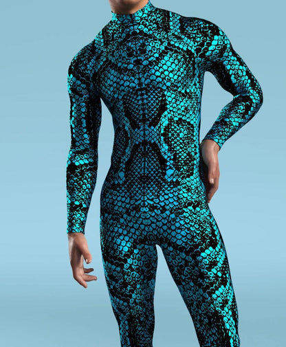 3D Digital Printed Cosplay One-piece Costume — back view
