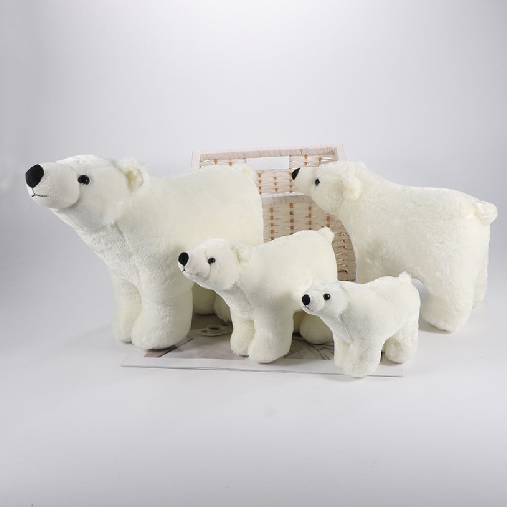Cute Polar Bear Doll Plush Toy | Magic Stories