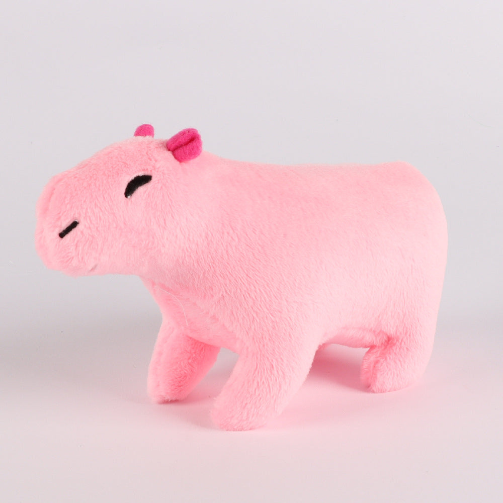 Animal Plush Doll Capybara Plush Toy — detail