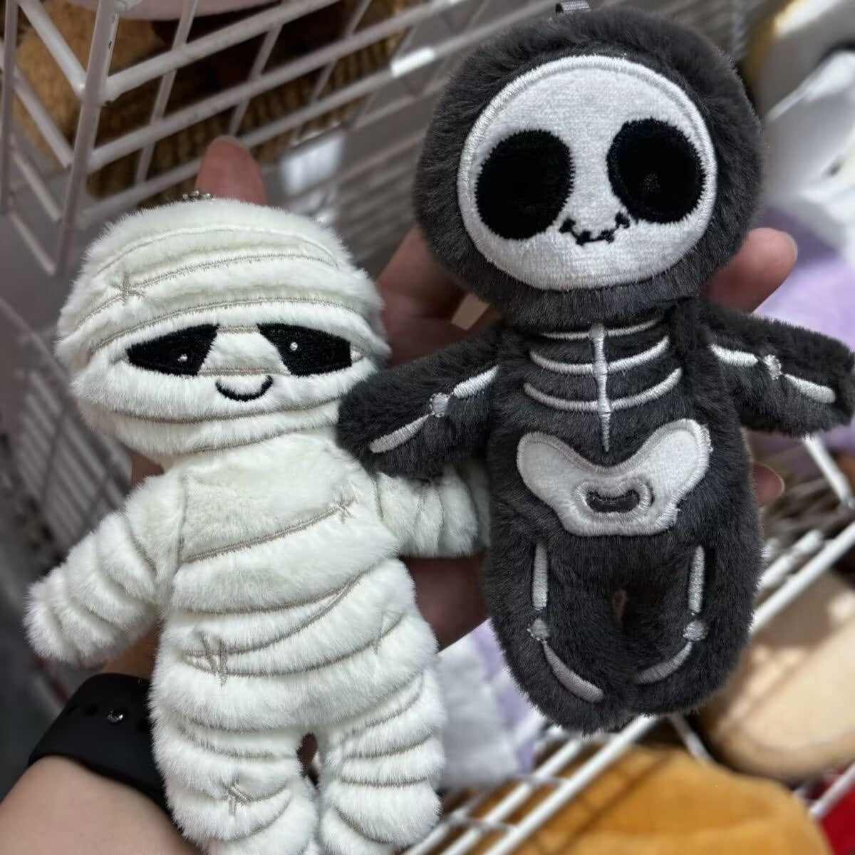 Halloween Skull Plush Doll Pendant | Magic Stories