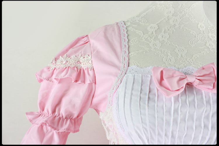 Cute Maid Cosplay Angel Love Princess Dress — side view