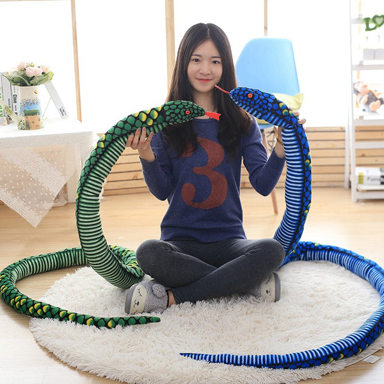 Simulation Snake Doll Plush Toy Python | Magic Stories