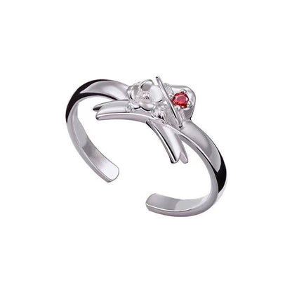 Anime Alloy Ring Ornament — scale reference