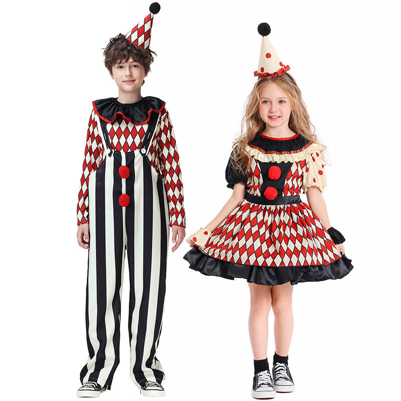 Halloween Children's Clown Costume For Boys | Magic Stories