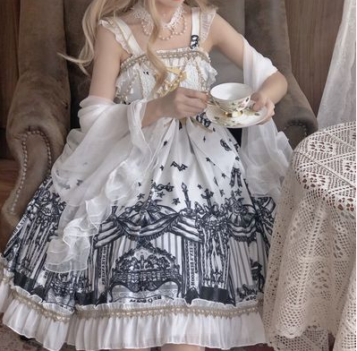 Dress Gothic Cross Reincarnation Sling Jsk | Magic Stories