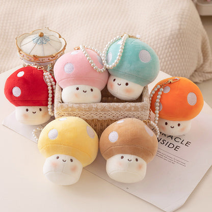 Small Mushroom Pillow Girls' Sleep Hug Doll Healing Series Doll Plush Toy