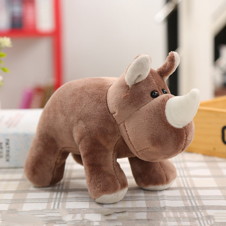 Simulation Animal Elephant Hippo Rhino Plush | Magic Stories