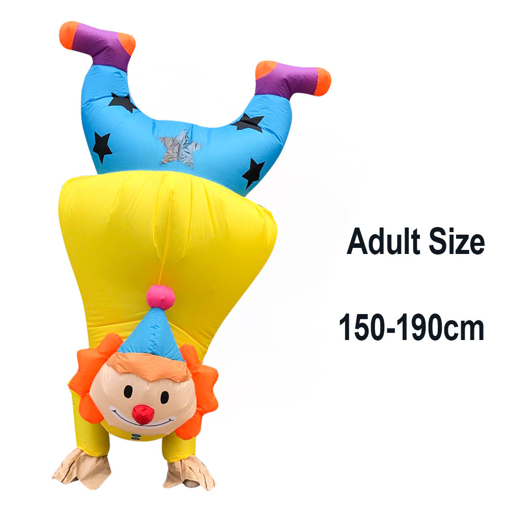 Trump on a Chair Inflatable Costume — in use