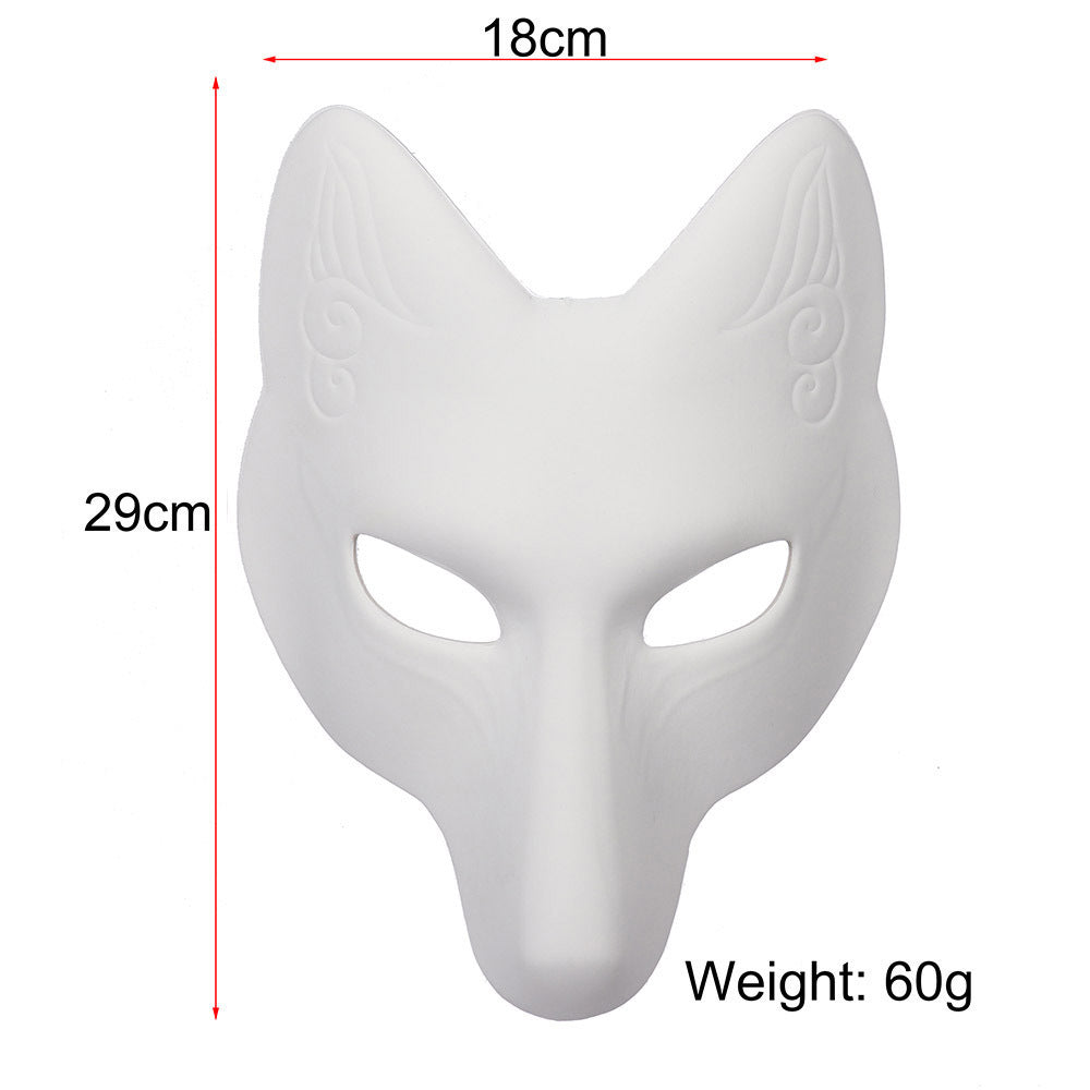 DIY Leather Fox Mask Halloween Prop — packaging