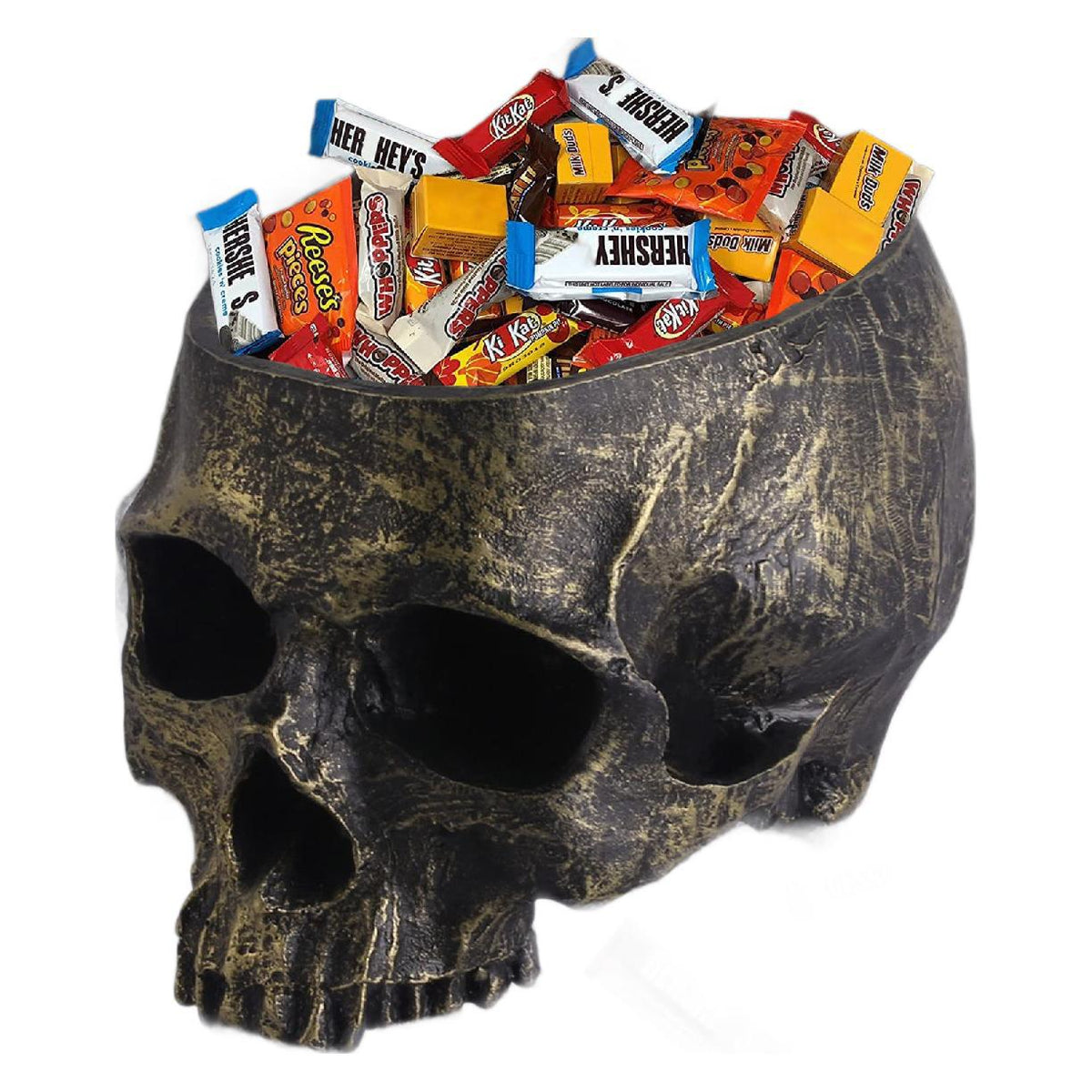 Halloween Prop Creative Resin Skull Flowerpot — packaging