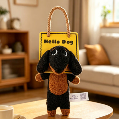 Plush Stuffed Toy, Working Dachshund, Bag | Magic Stories