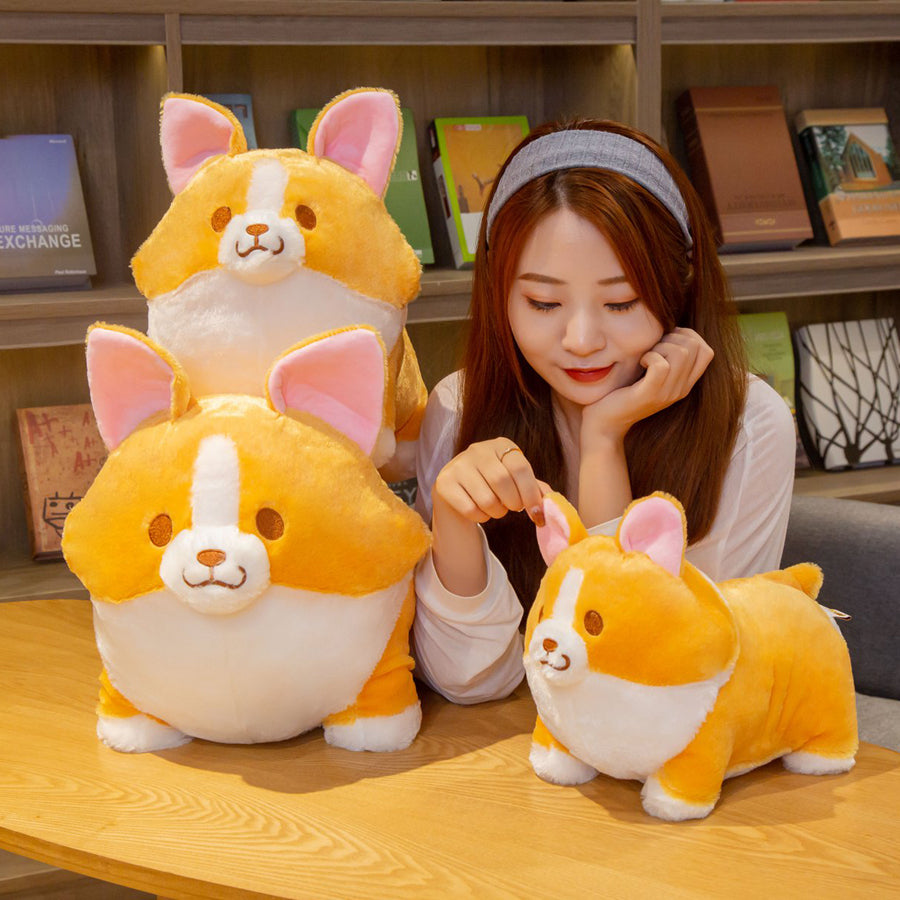 Short-legged Corgi Shape Plush Toy Doll | Magic Stories