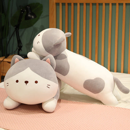 Home Lying Cute Pillow Cat Plush Toy | Magic Stories