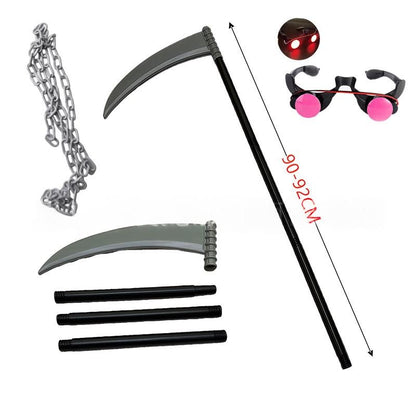 Red-Eyed Glowing Grim Reaper Costume | Magic Stories