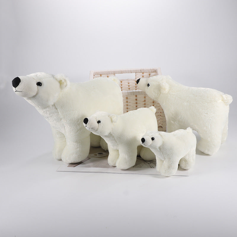 Cute Polar Bear Doll Plush Toy | Magic Stories