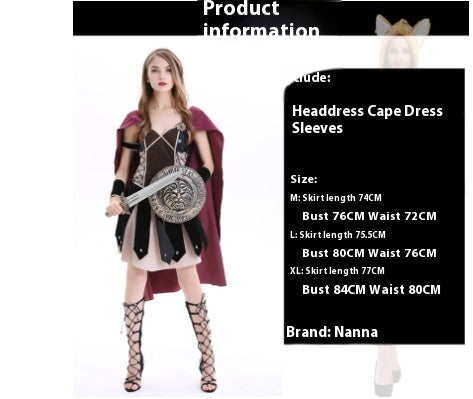 Halloween Male Pirate Costume Cosplay — back view