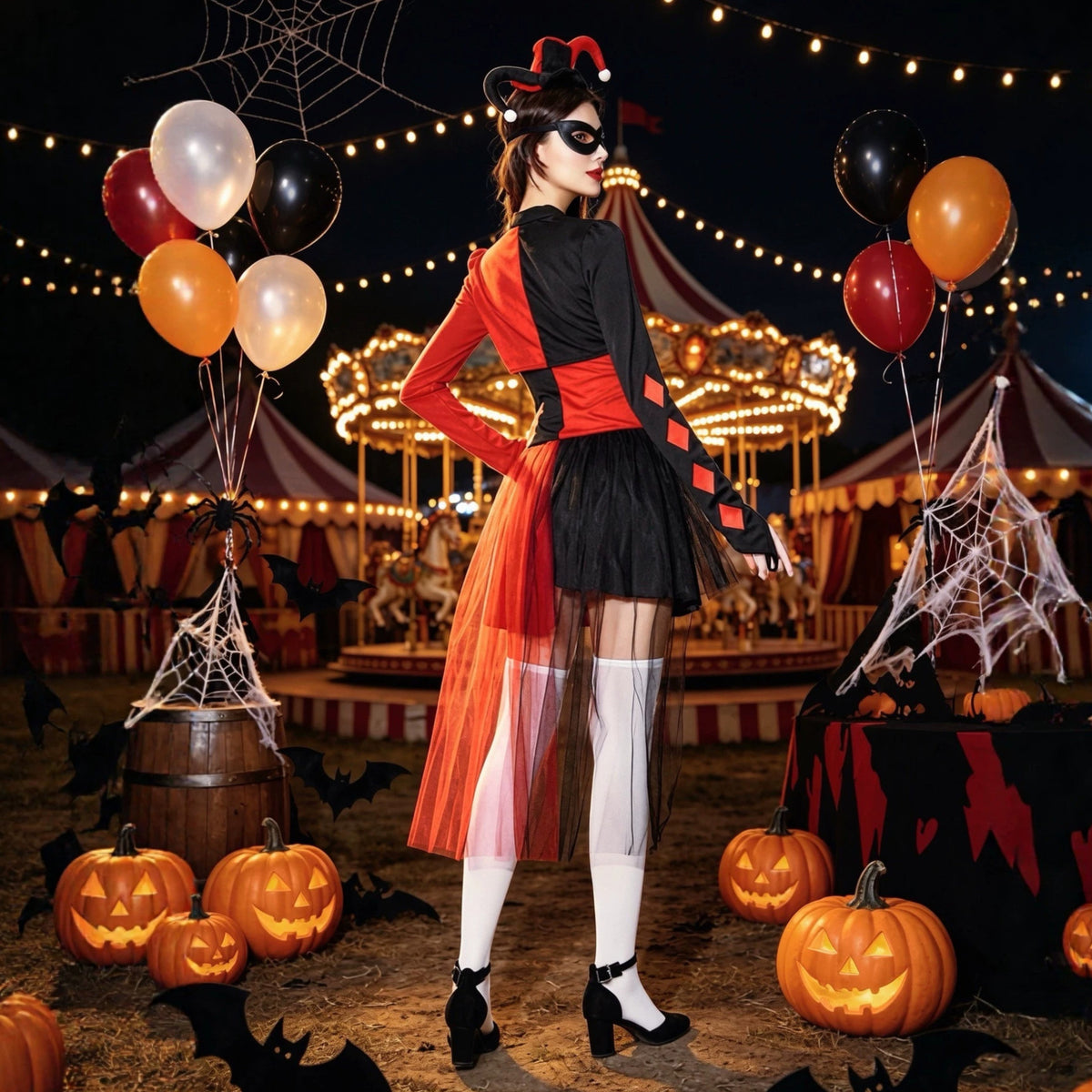 Halloween Circus Clown Stage Costume | Magic Stories