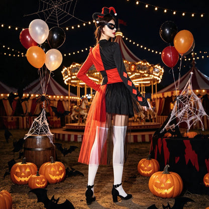 Halloween Circus Clown Stage Costume | Magic Stories