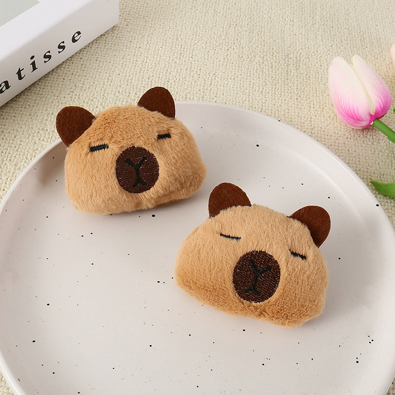 Cute Capybara Plush Brooch DIY | Magic Stories