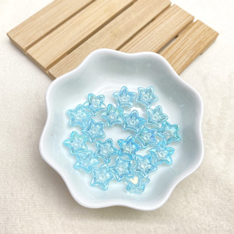 Translucent Flat-Back 5-Petal Acrylic Flower | Magic Stories