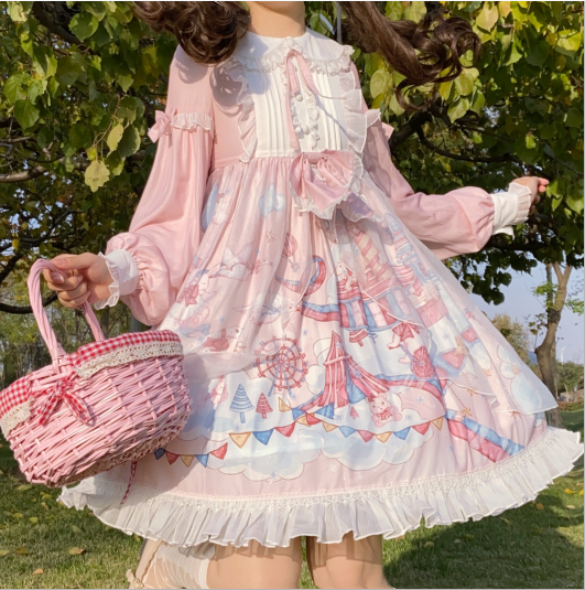 Ladies Casual Fashion Sweet Lolita Dress — packaging