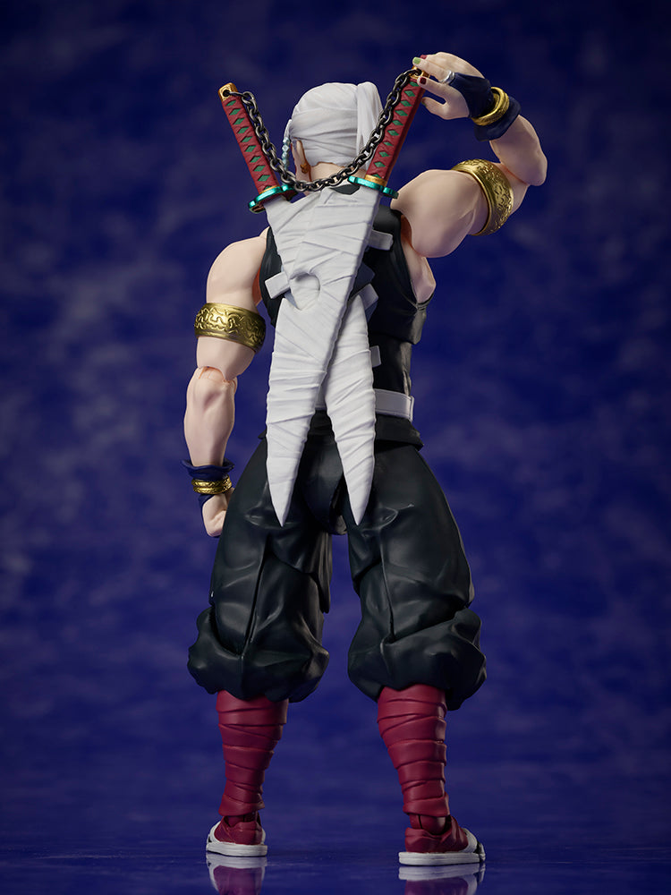 Demon Slayer BUZZmod. Tengen Uzui 1/12 Scale Action Figure — side view