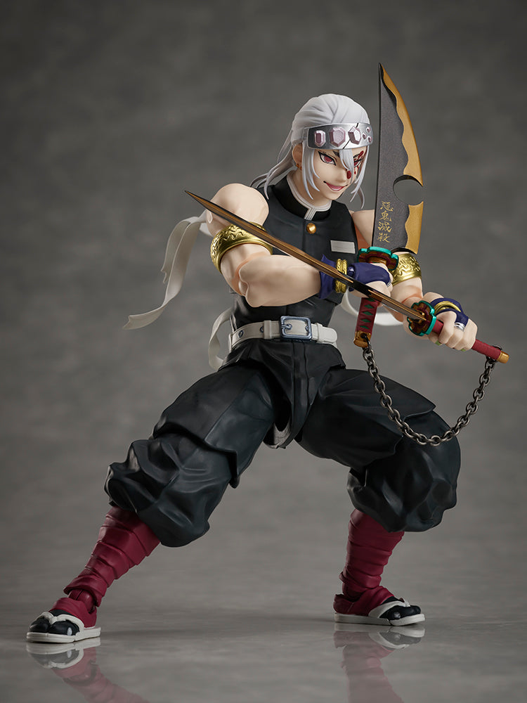 Demon Slayer BUZZmod. Tengen Uzui 1/12 Scale Action Figure — scale reference