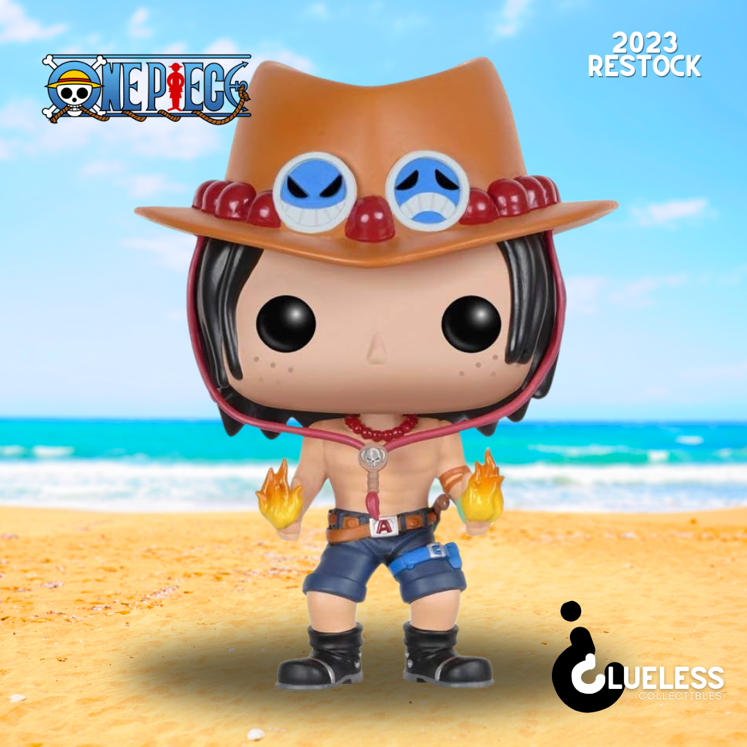 Portgas D Ace Funko Pop - One Piece — back view