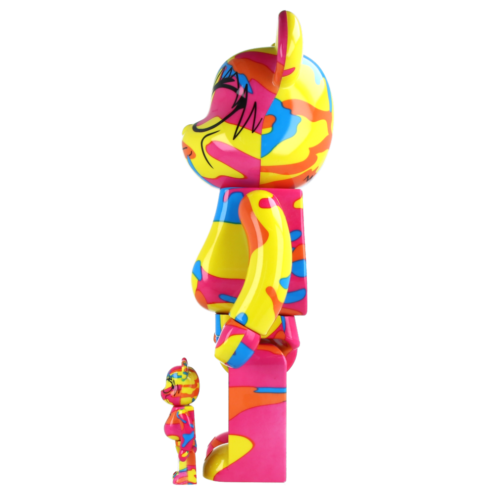 400% + 100% Bearbrick Andy Warhol Special