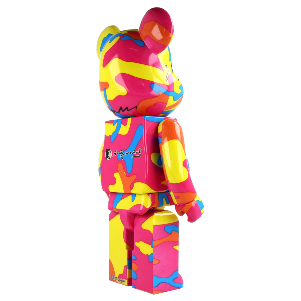 400% + 100% Bearbrick Andy Warhol Special — scale reference