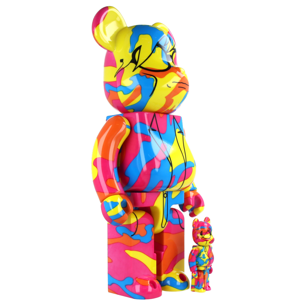 400% + 100% Bearbrick Andy Warhol Special