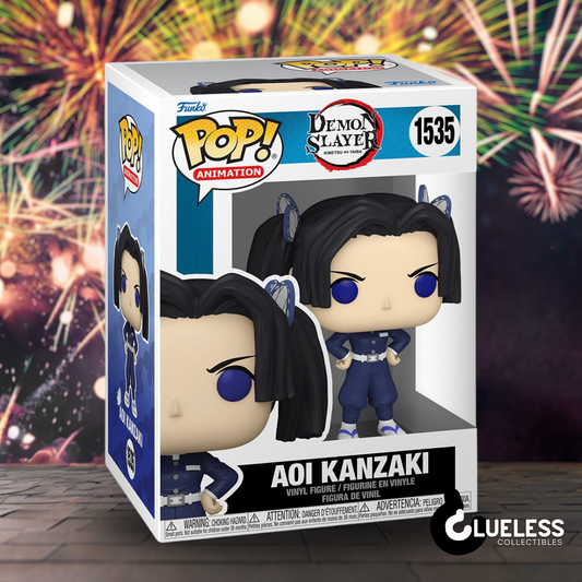 Anime Funko Pop Starter 4-Pack — Aoi Kanzaki, Chainsaw Man, Ichigo Kurosaki & Tengen Uzui