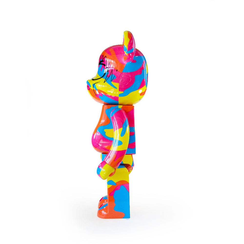 1000% Bearbrick Andy Warhol Special — back view