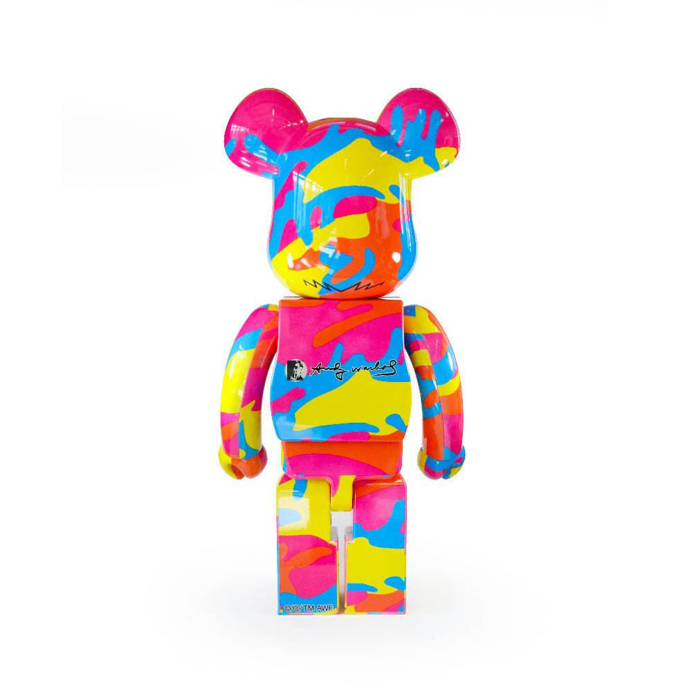 1000% Bearbrick Andy Warhol Special — side view