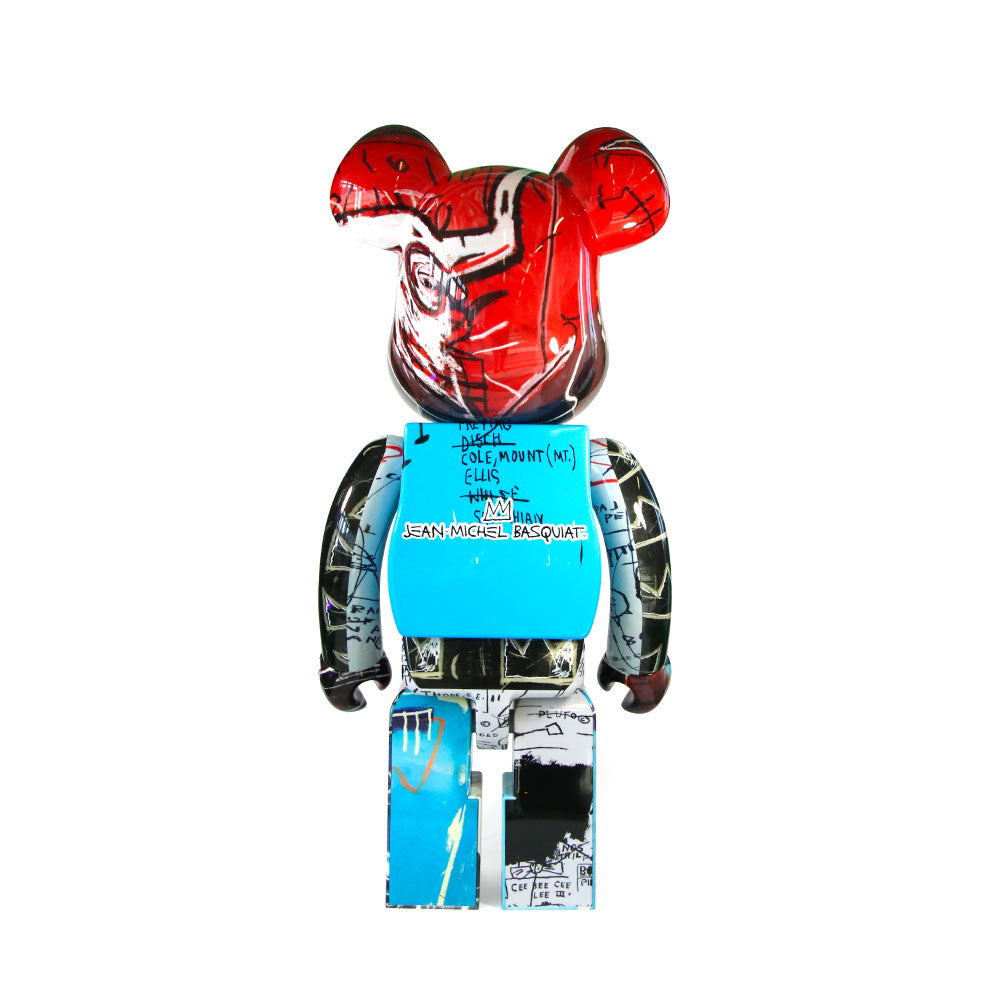 1000% Bearbrick Jean-Michel Basquiat Special — side view