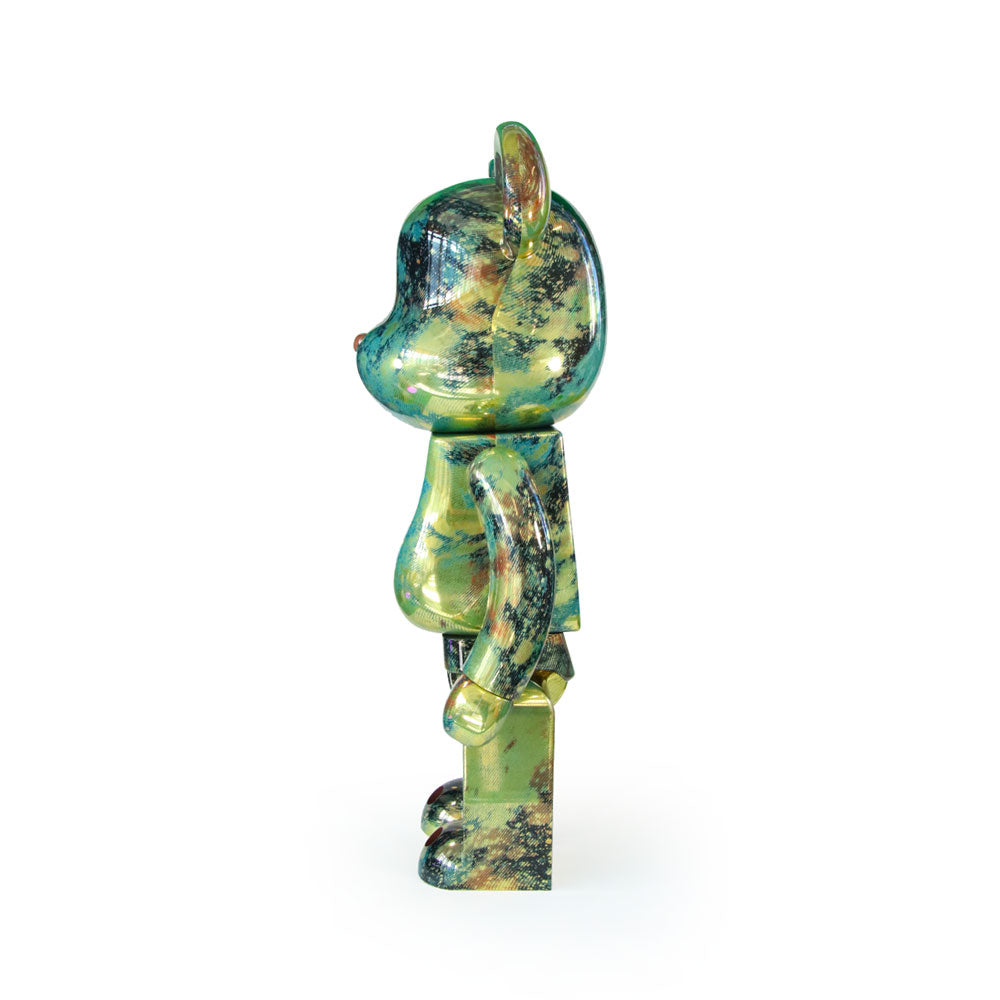 1000% Bearbrick Pushead 5 Gold ver. — back view