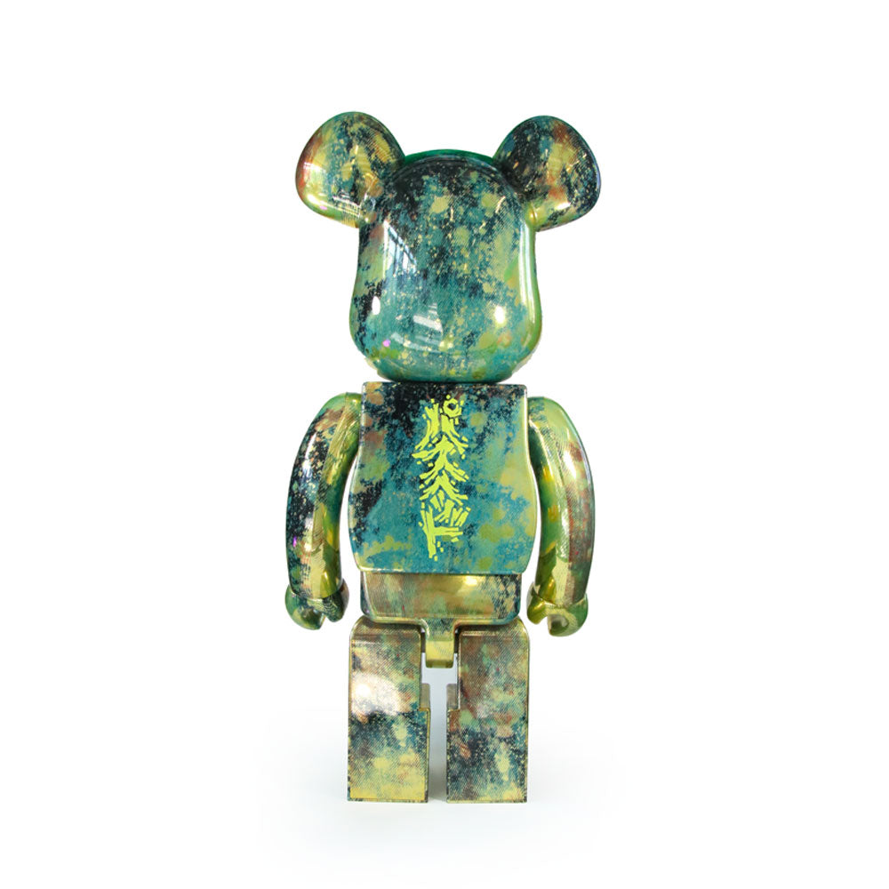 1000% Bearbrick Pushead 5 Gold ver. — side view