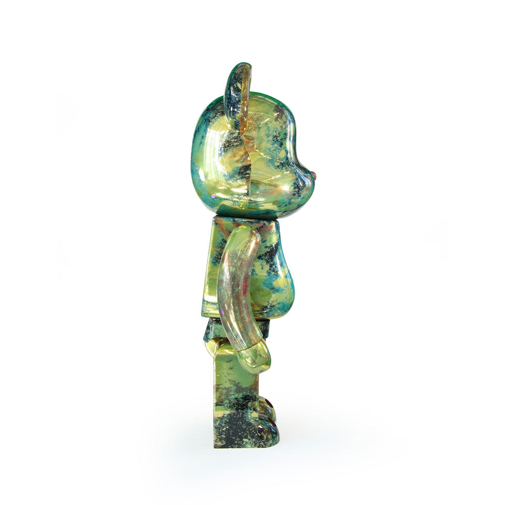 1000% Bearbrick Pushead 5 Gold ver. — detail