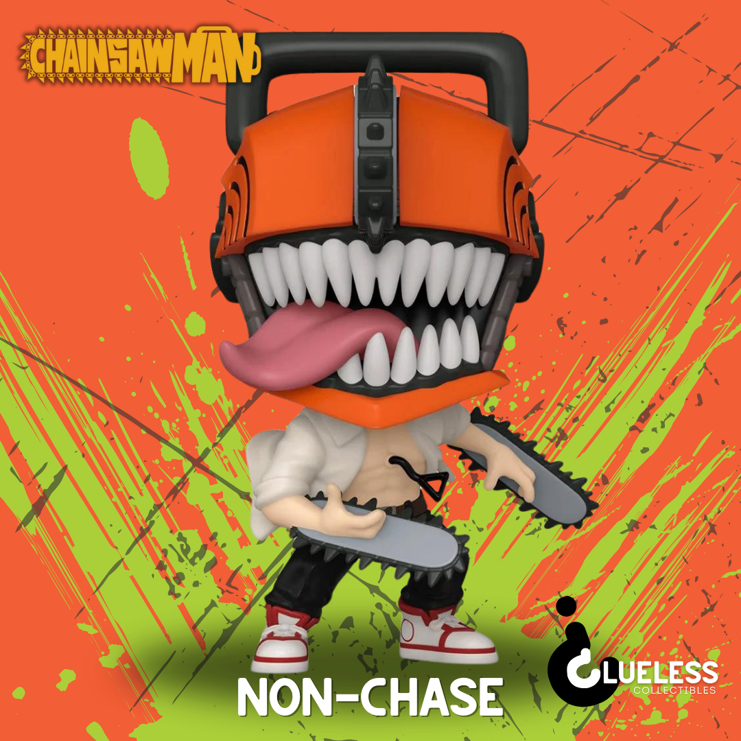 Chainsaw Man Funko Pop [Non-Chase] — back view