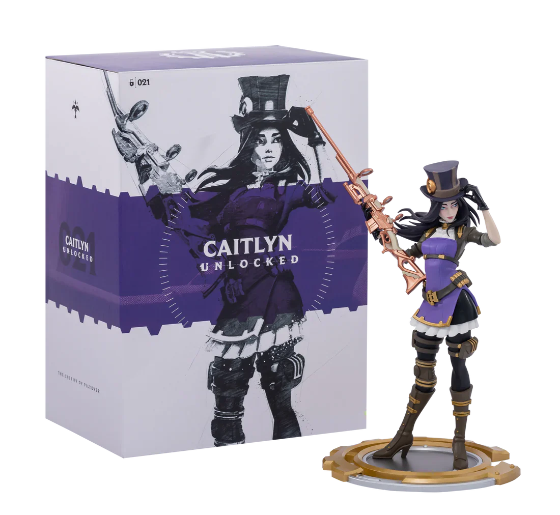 League of Legends - Caitlyn - UNLOCKED Statue — packaging