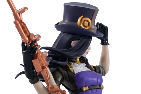 League of Legends - Caitlyn - UNLOCKED Statue — detail