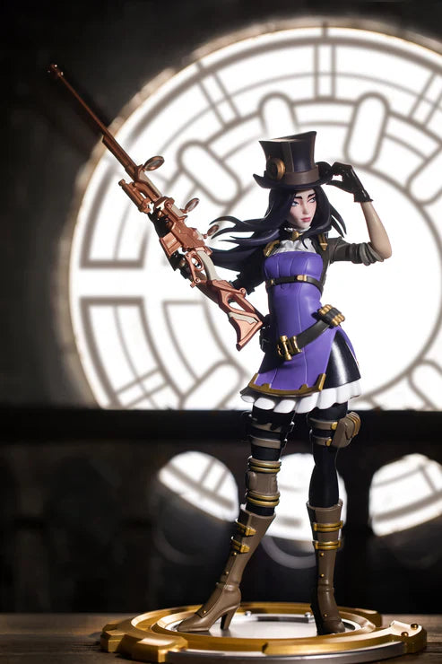 League of Legends - Caitlyn - UNLOCKED Statue — back view