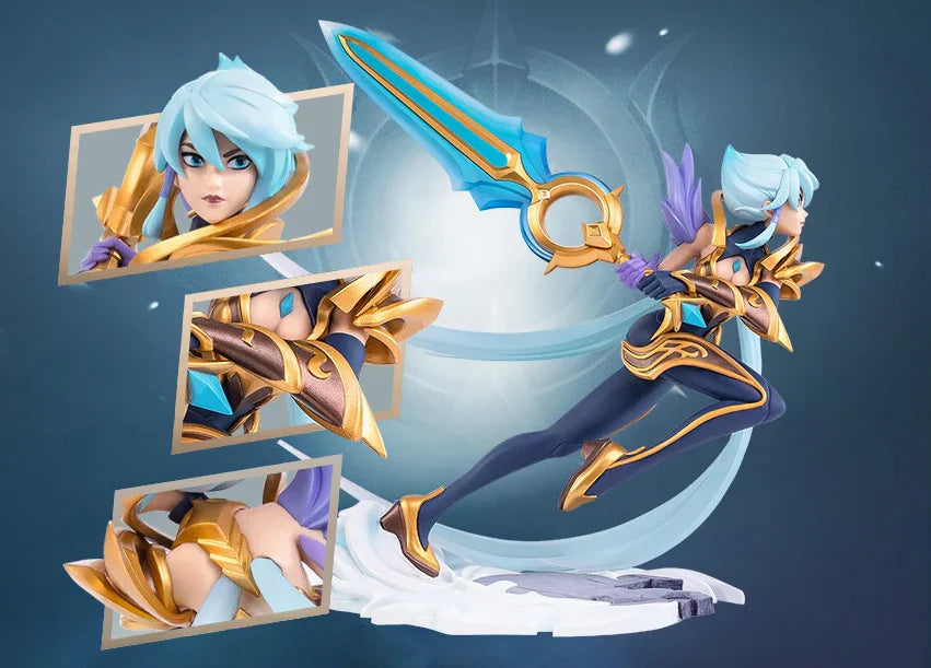 League of Legends - Dawnbringer Riven - UNLOCKED statue — detail