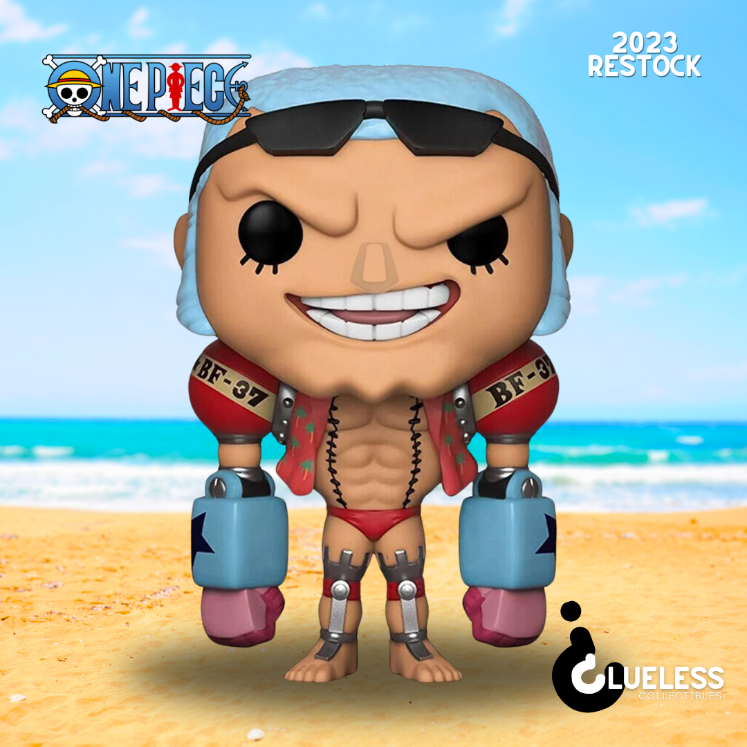 Franky Funko Pop - One Piece — back view
