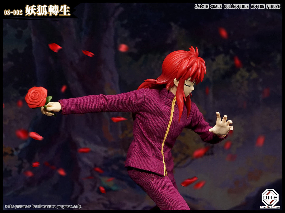 Spirit Fox Reborn Action Figure | OneShotToys — back view